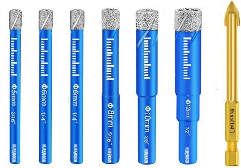 HURESON Dry Diamond Drill Bits Set 7