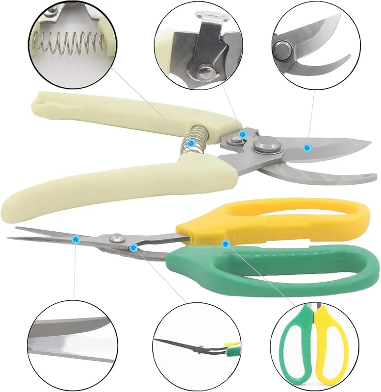 HyleJhJy Garden Pruning Shears Garden Scissors Herb – product photo 4 of 7