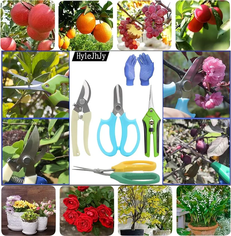 HyleJhJy Garden Pruning Shears Garden Scissors Herb – product photo 6 of 7