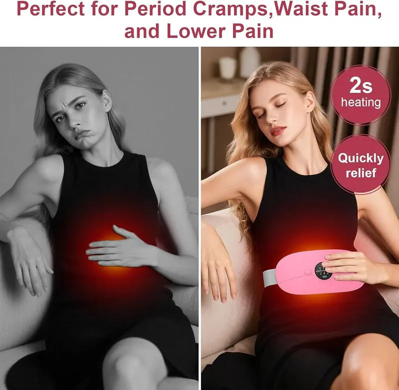 HZD Portable Cordless Electric Heating Pad – Rapid 5s Warming Technology