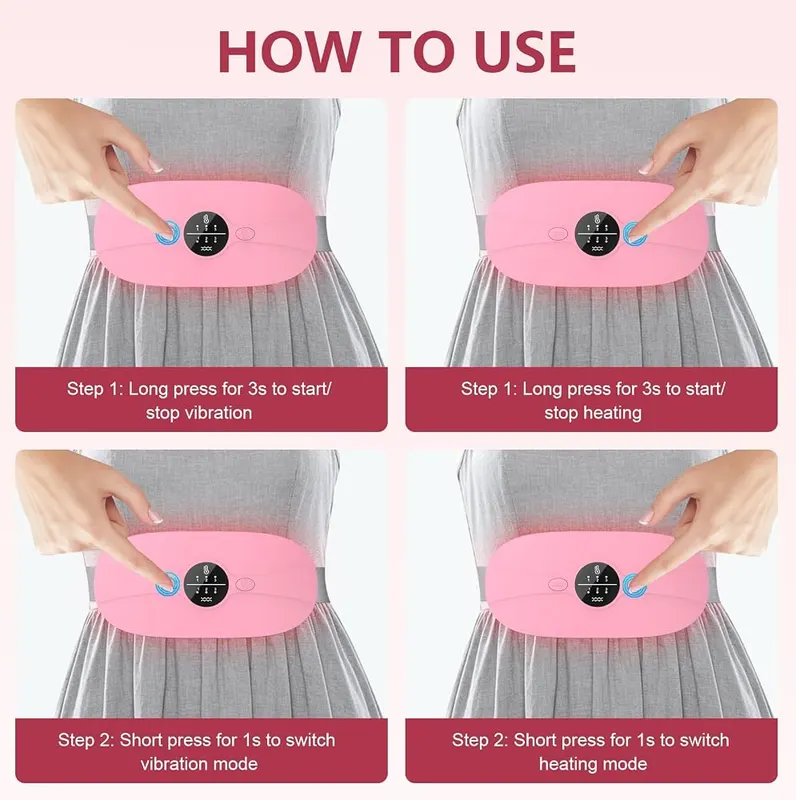 HZD Portable Cordless Electric Heating Pad – product photo 9 of 9