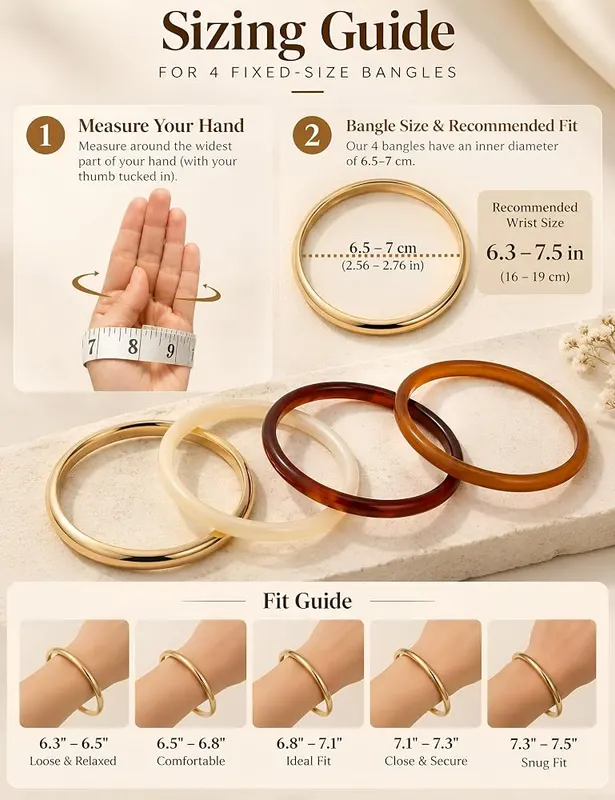 ÌF ME Gold Bangle Bracelets – A thoughtful gift for her – or