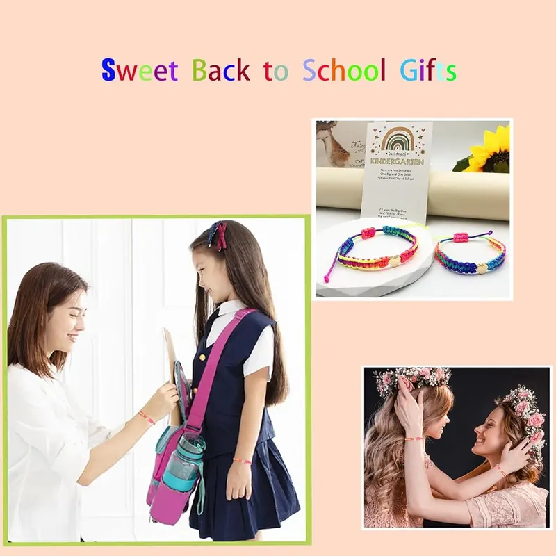 INENIMARTJ First Day of School Kindergarten Bracelets – First Day of school Bracelets--Here are 2