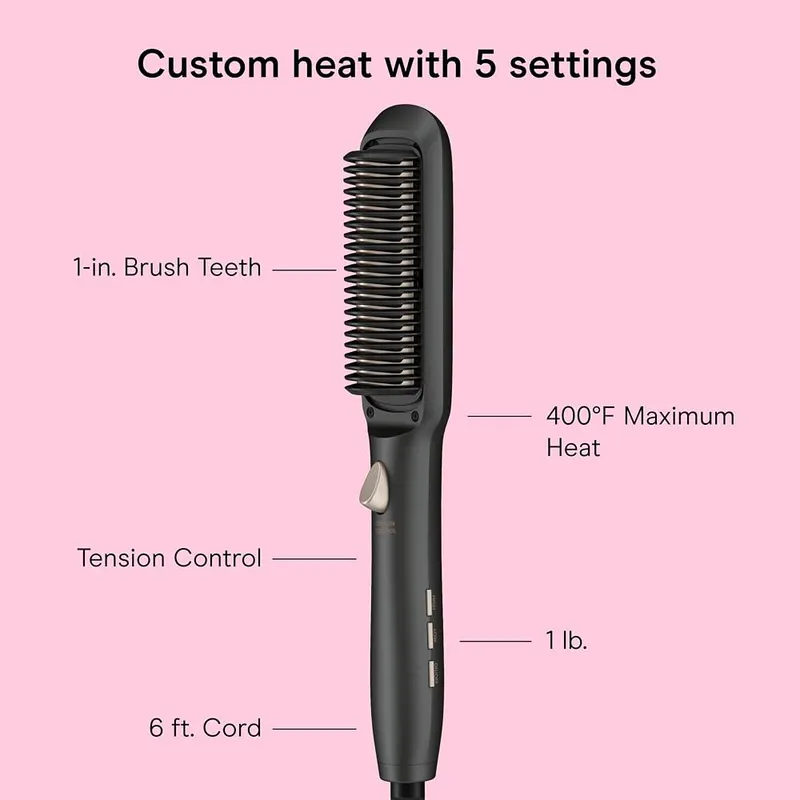 INFINITIPRO by Conair Smoothing & Straightening Brush – Turn Up the Heat