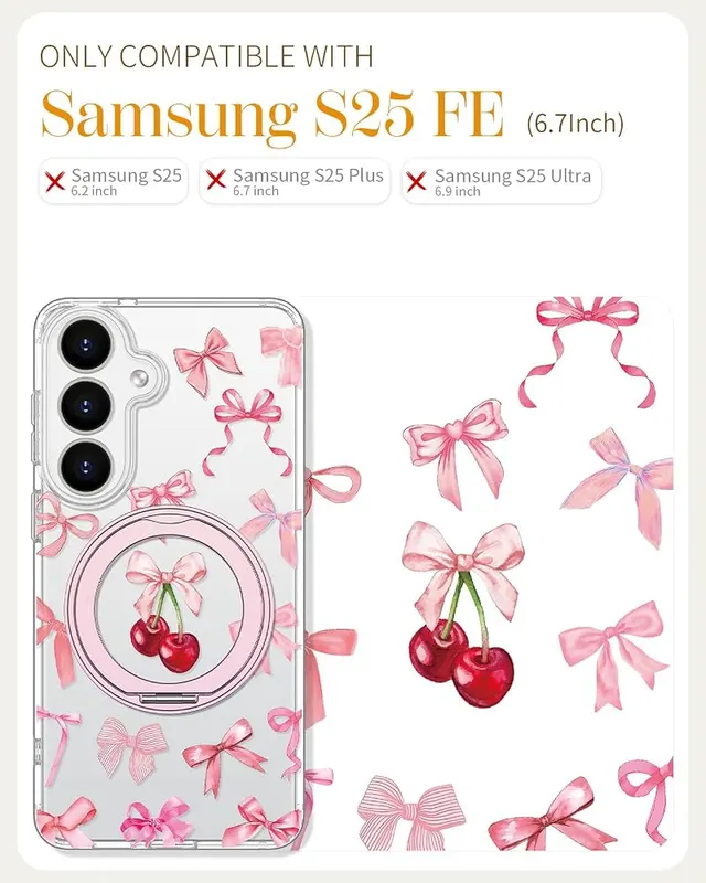 Ingcase for Samsung Galaxy S25 FE Case – Applicable Models