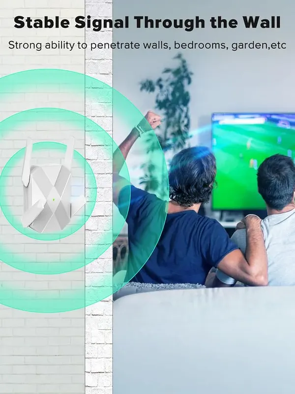 INMUA WiFi Extender – Supports over 135 simultaneous devices