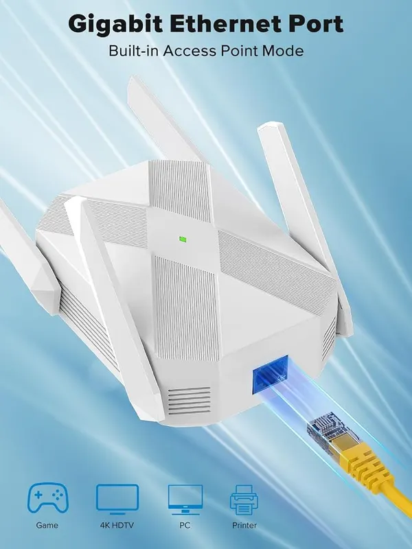INMUA WiFi Extender – Designed for large coverage layouts