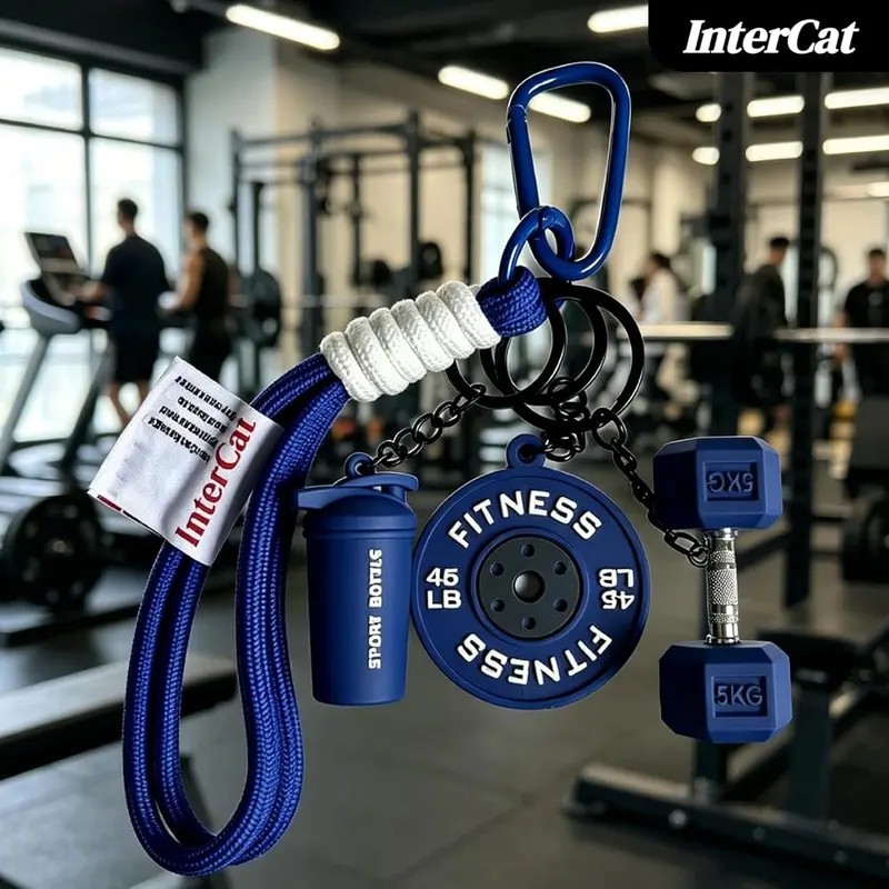 InterCat Fitness Keychains Set – InterCat Perfect Gift for Fitness LoversWhether for