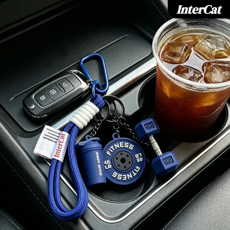 InterCat Fitness Keychains Set – product photo 7 of 9