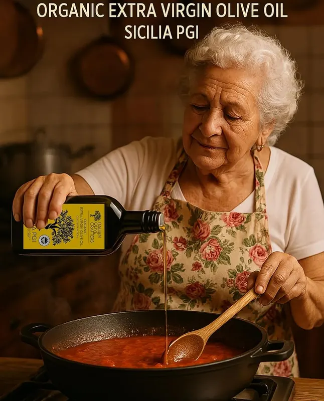 Italian Olive Crafters Organic Extra Virgin Olive Oil – Hand-picked olives, cold extracted