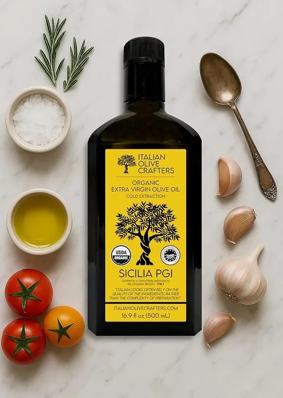 Italian Olive Crafters Organic Extra Virgin Olive Oil – product photo 8 of 9