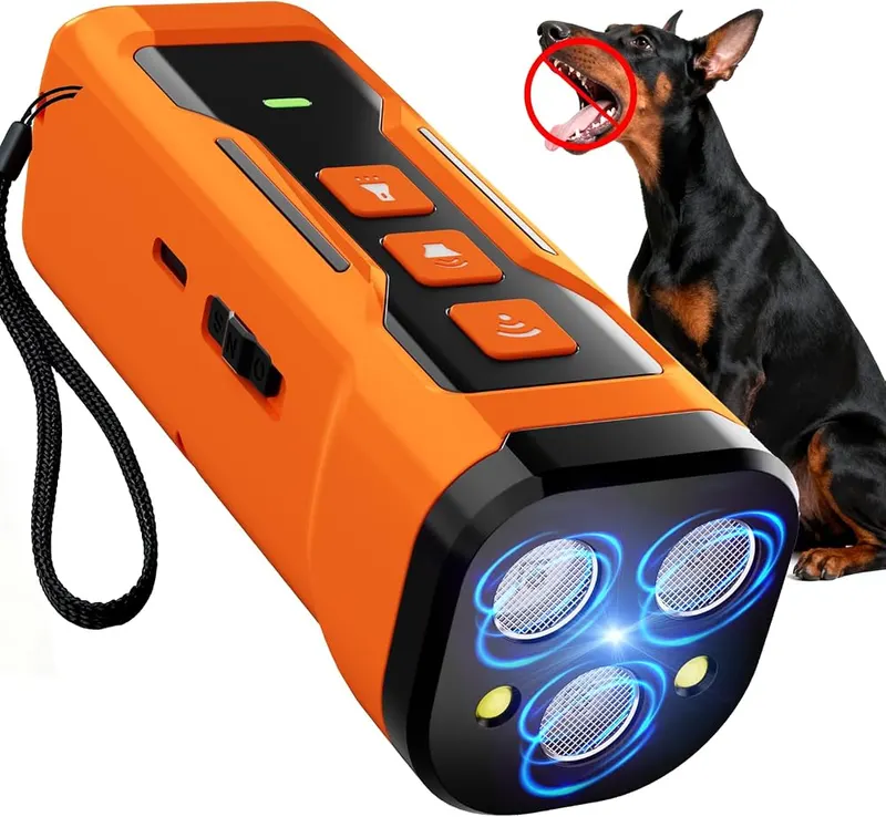 IZNiK Dog Bark Deterrent Device in Burnt orange