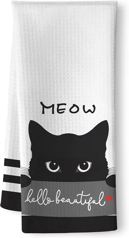 Iznomo Cat Kitchen Towels