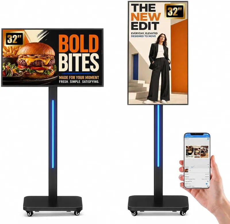JASZDOT 32 Inch Digital Signage Display