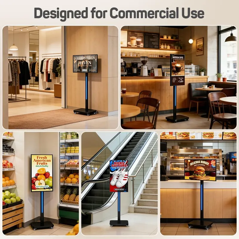 JASZDOT 32 Inch Digital Signage Display – 32 inch full hd display screen