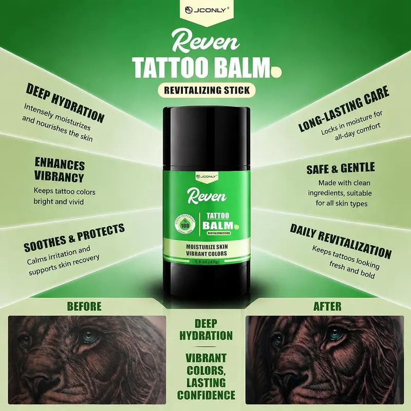 Jconly Tattoo Balm Stick – Formulated with natural plant oils