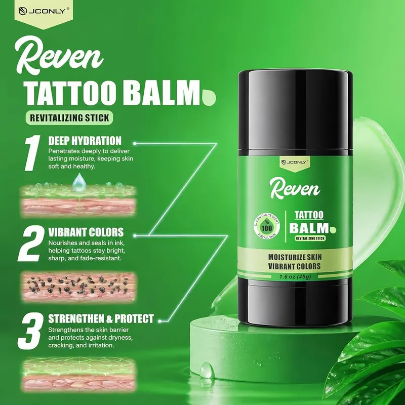 Jconly Tattoo Balm Stick – Compact portable size for daily carry