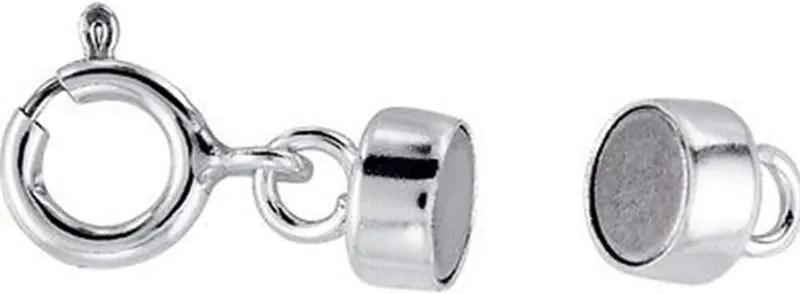 Jewelry By Sweet Pea 4 – New Solid .925 – Package of four magnetic fasteners