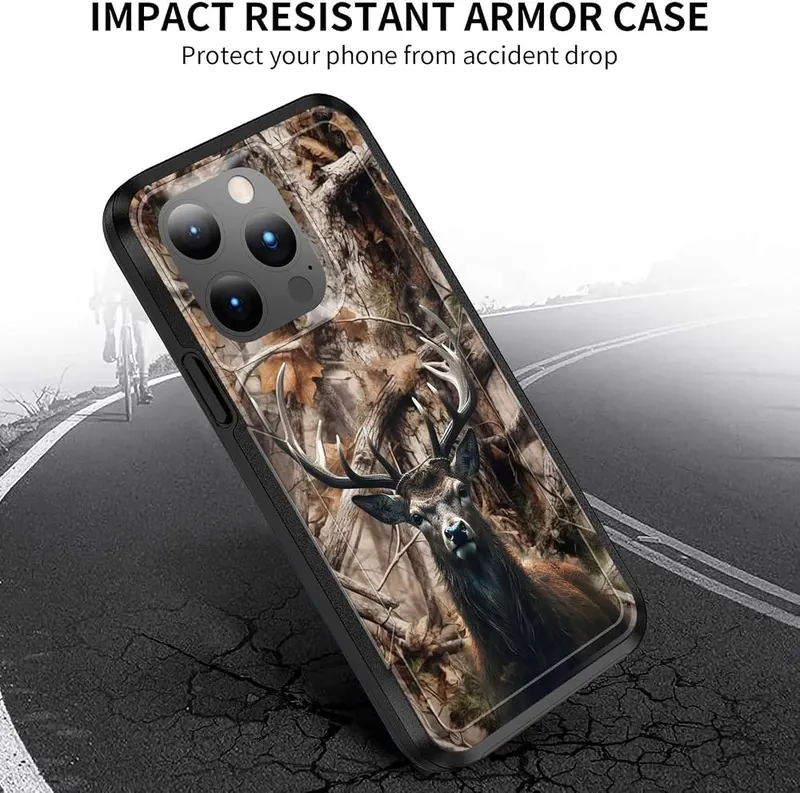 JHYYTUJTYP for iPhone 15 Pro Max Case – Non-Slip Design & Great Grip