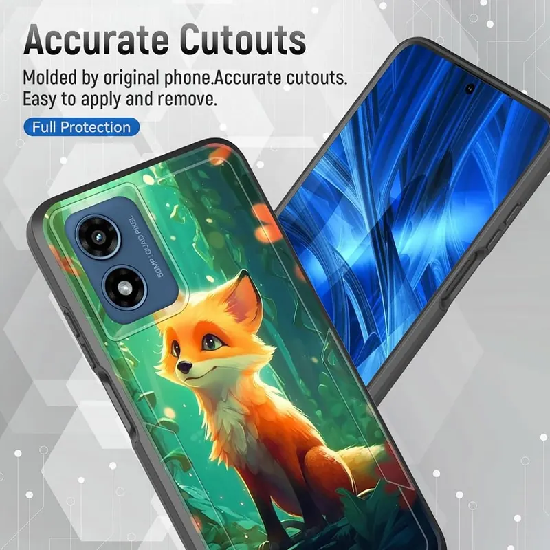 JHYYTUJTYP for Moto G 5G 2024 Case – 2-Layer Protection