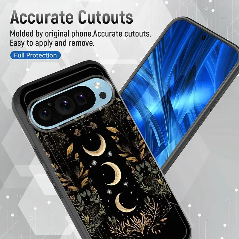JHYYTUJTYP for Pixel 9 Pro XL Case – 2-Layer Protection