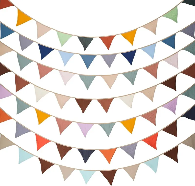 JIALITFUN Fabric Bunting Banner – product photo 8 of 8