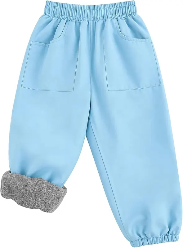 JiAmy Waterproof Rain Pants in Blue