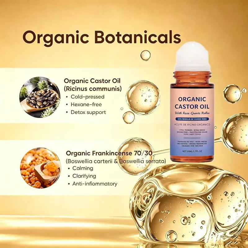 Jianeil Organic Castor Oil – product photo 2 of 8