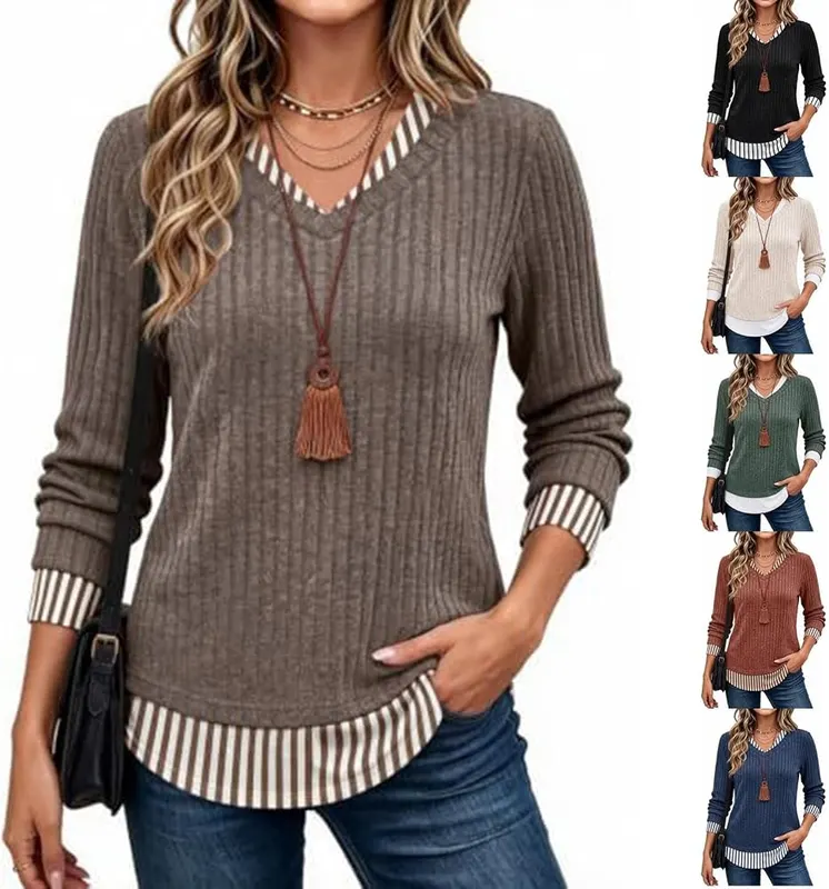Jielayou Knit Sweater A01-camel in A01-camel