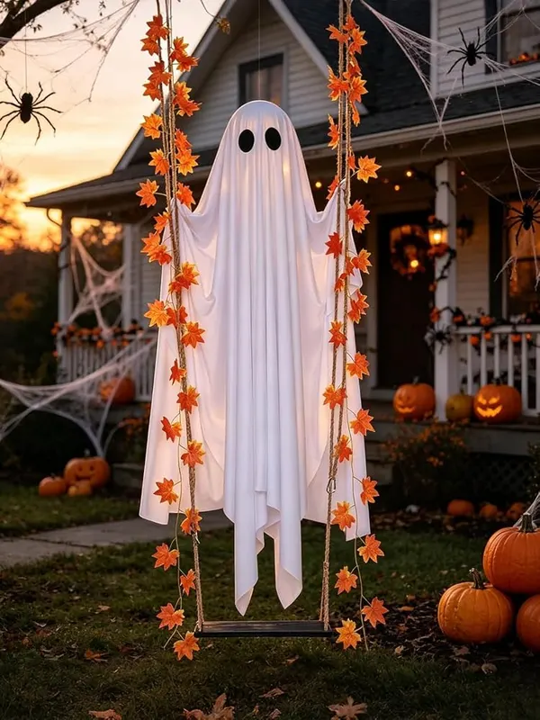 JooyDeepot Swinging Ghost Outdoor Decor – product photo 4 of 7
