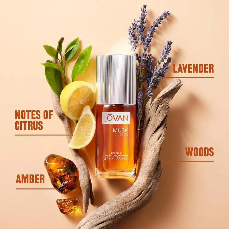 Jovan Musk for Men Eau de Cologne – Top Notes