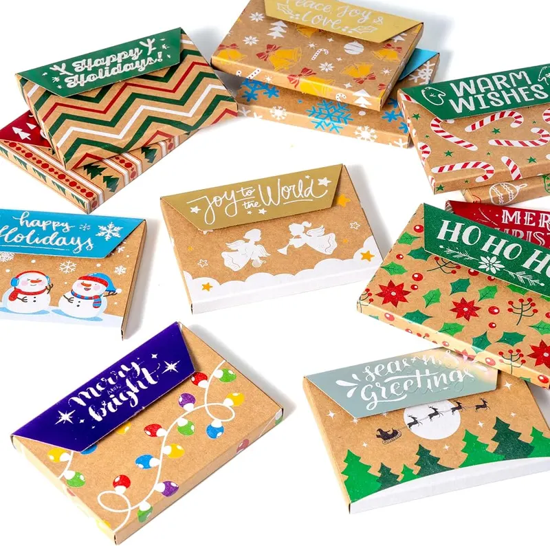 JOYIN 12PCS Gift Card Boxes Holder