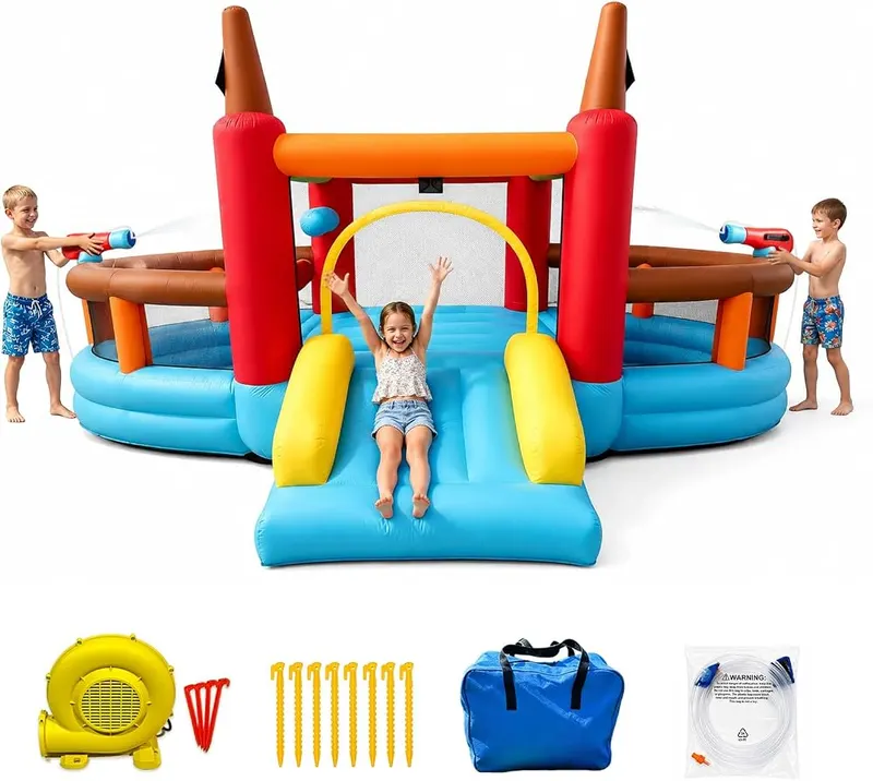 JumpYeah Inflatable Bounce House Bouncy Castle Ship