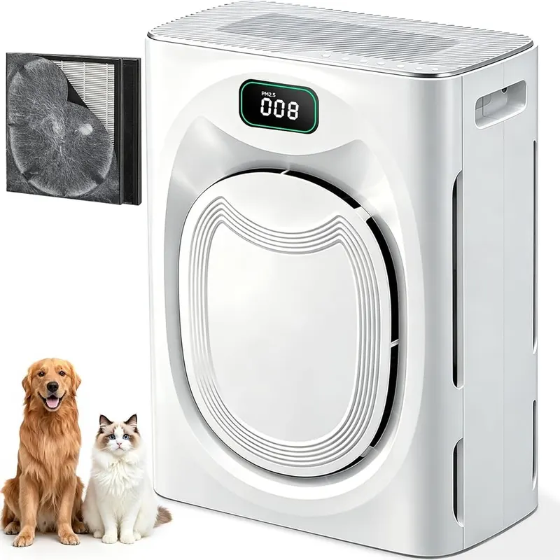 JVO Pet Hair Air Purifier in WHITE