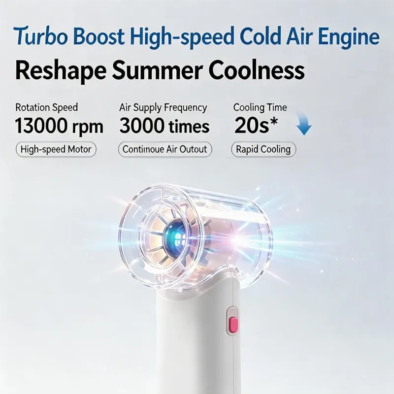 JXTKD Portable Handheld Fan – Lightweight pocket sized design