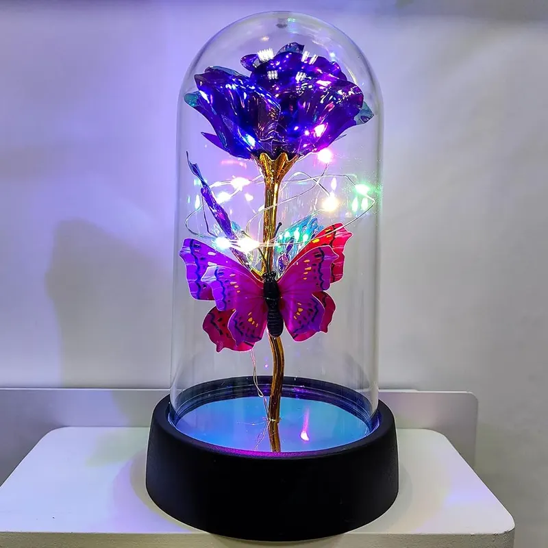 JZILU Glass Flower