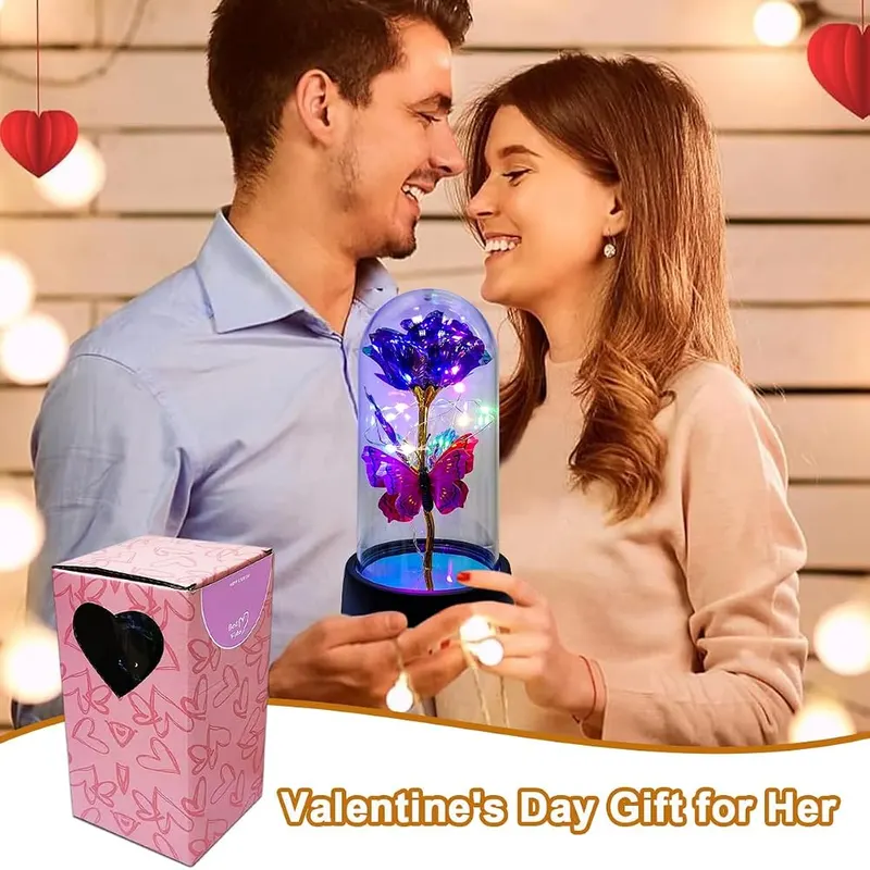 JZILU Glass Flower – product photo 3 of 7