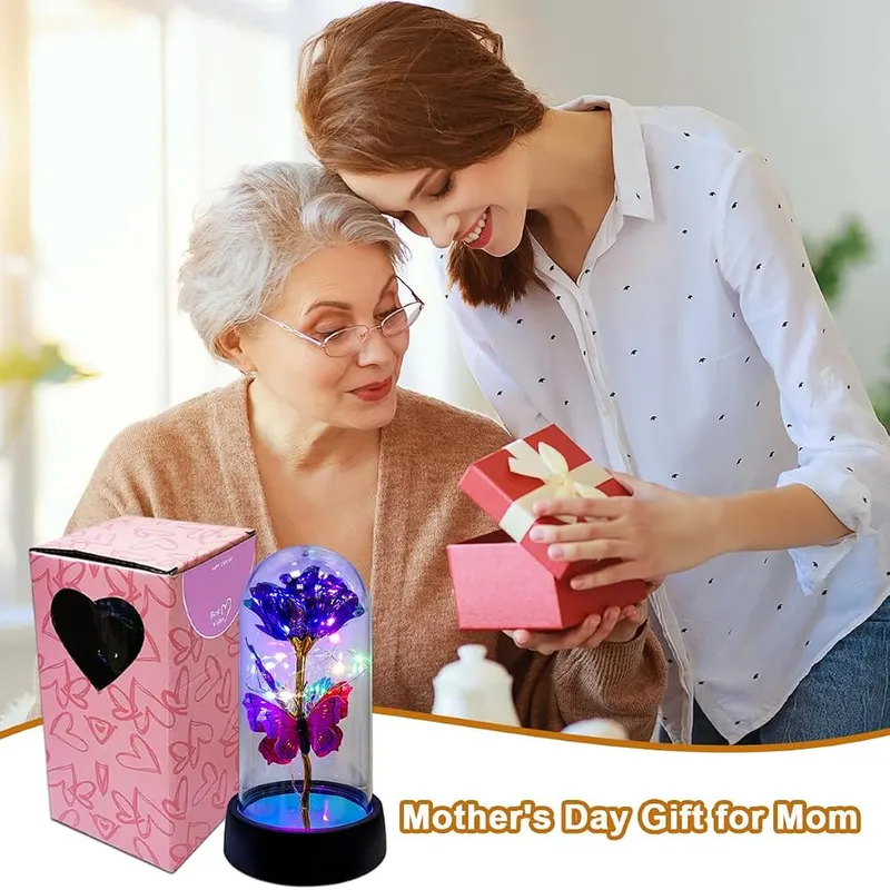 JZILU Glass Flower – product photo 4 of 7