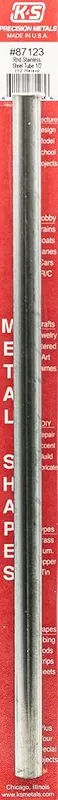 K & S Precision Metals K&S 87123 Round Stainless