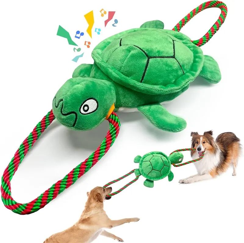 Kachewlulu Rope Dog Toys in Dark Green