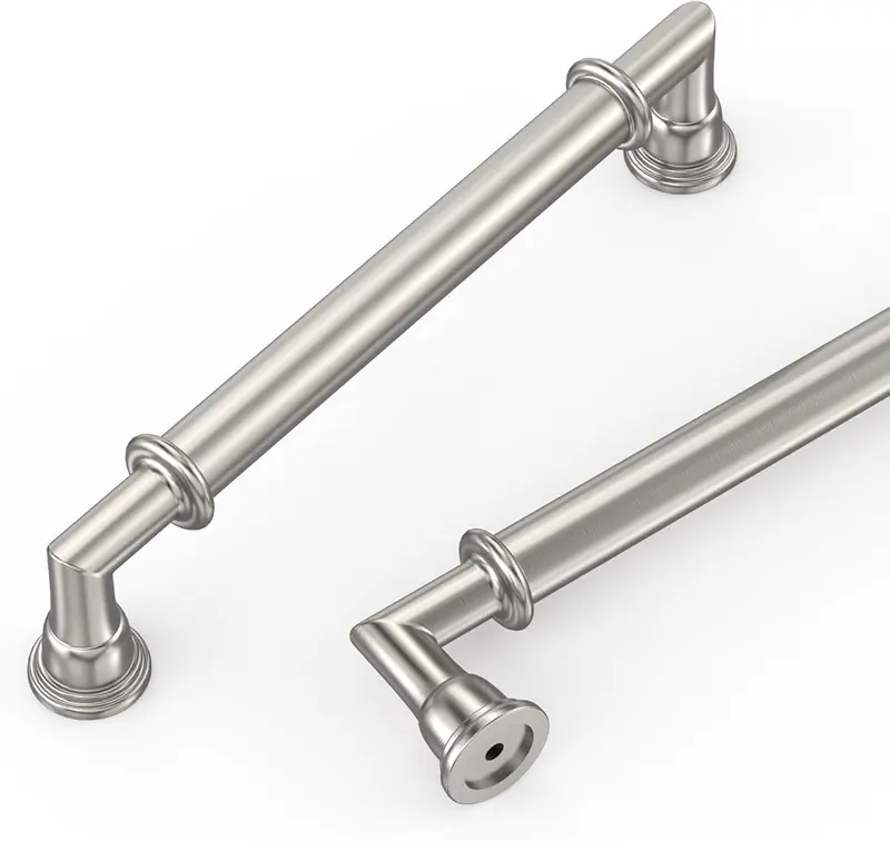 kakapola 10 Pack 5 Inch in Brushed Nickel