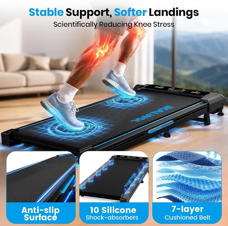 KALWOL Walking Pad with Incline 2.75HP – product photo 6 of 9