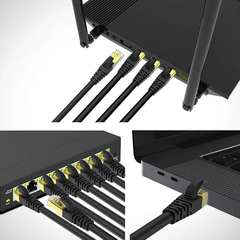 KASIMO CAT 8 Ethernet Cable Shielded SFTP RJ45 – product photo 8 of 9