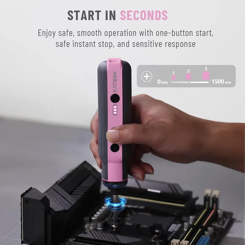 Katerk Electric Screwdriver Cordless Power Screwdriver Set – product photo 2 of 7