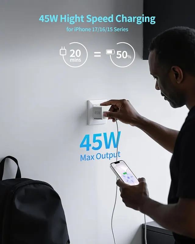 KENHAO for iPhone 17e/16e Charger Fast Charging – product photo 2 of 8