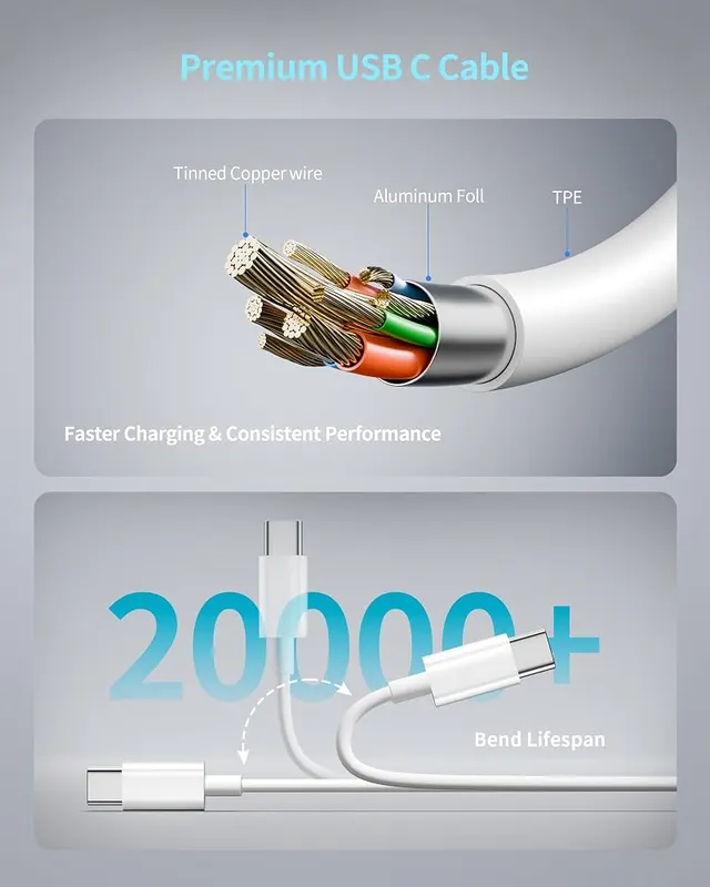 KENHAO for iPhone 17e/16e Charger Fast Charging – product photo 7 of 8