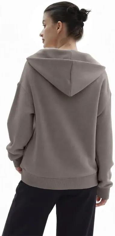 keriffe Womens Hoodies Quarter Zip Pullover Sweatshirt Y2K Light Coffee – Practical front storage pocket