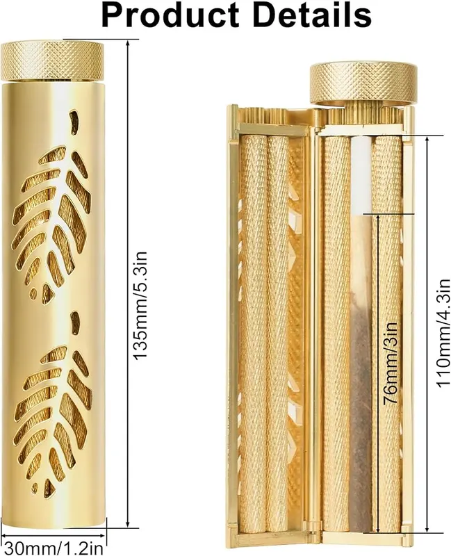 KETAN Cigarette Rolling Machine Kit – Solid brass body construction