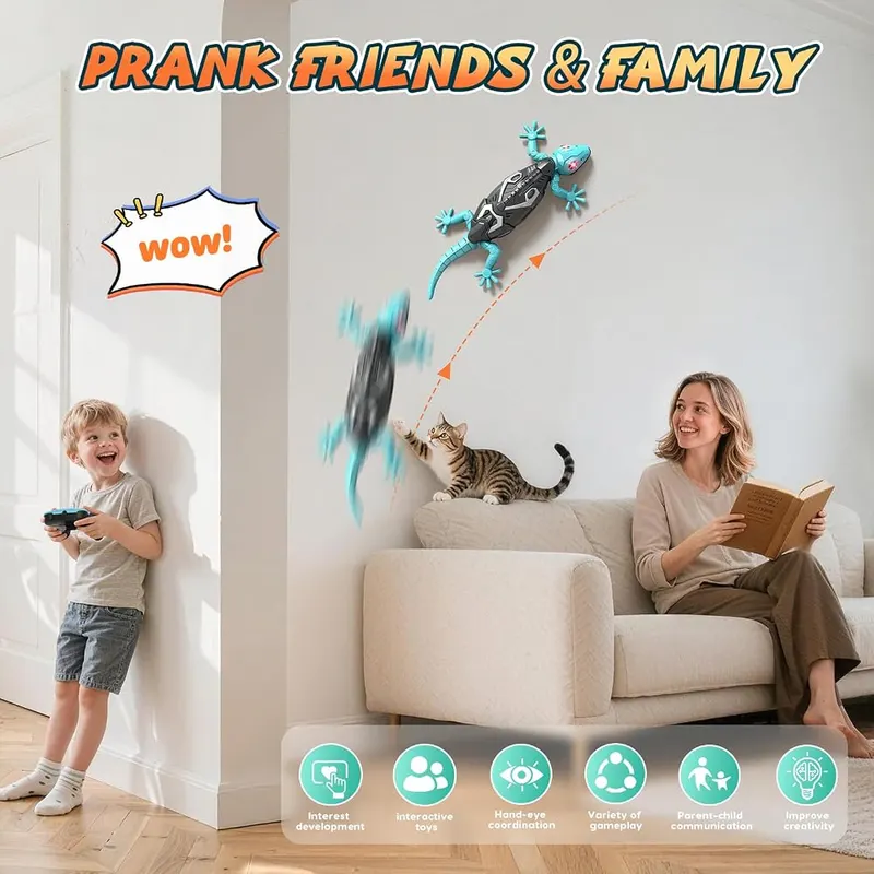 KETIEE RC Wall Crawler Gecko – Important Notes - Must Read