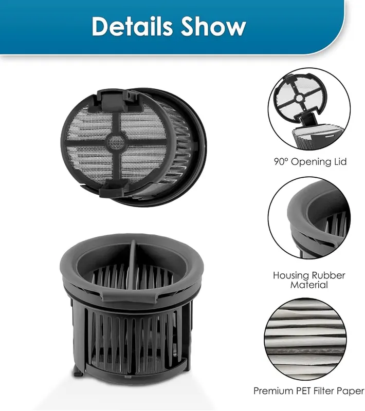 KEYKAO (3 Pack) H14 Pro Replacement HEPA – Excellent Performance